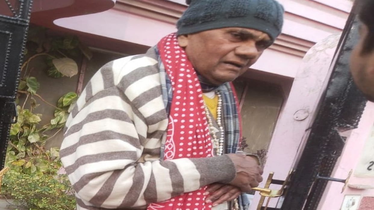 Former IG DK Panda became Krishna from Radha, built a temple in his residence