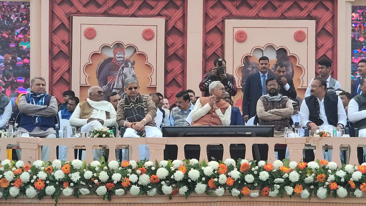 Slogans for Anand Mohan's release before CM in Shaurya divas and comments against RJD ministers