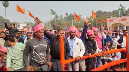 Slogans for Anand Mohan's release before CM in Shaurya divas and comments against RJD ministers