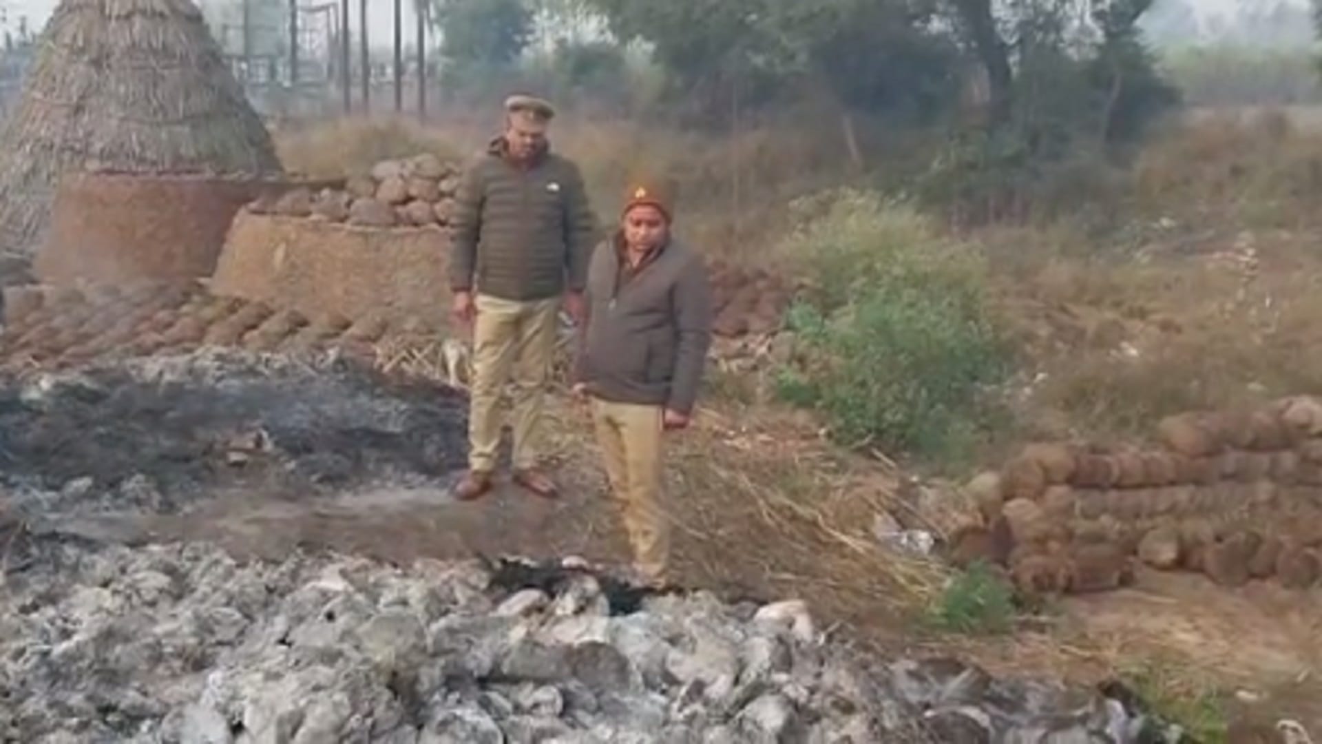 UP Crime: The body was cut into pieces and burnt after killing a woman in Saharanpur