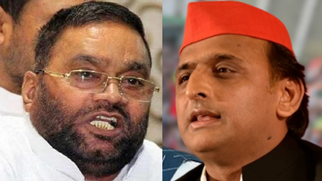 Akhilesh Yadav speaks on Swami Prasad Maurya resignation.