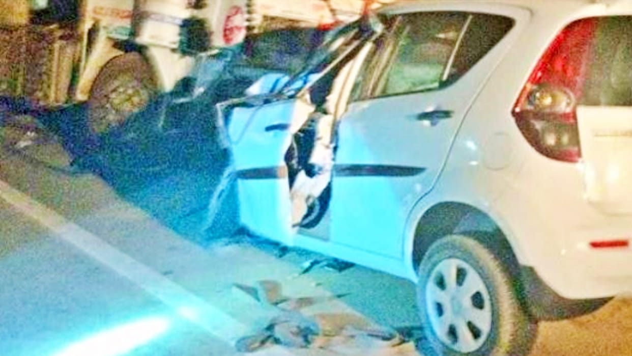 Five friends died in a car accident in Sikar