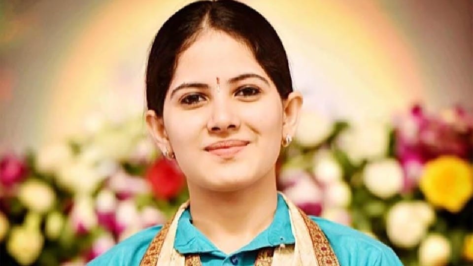 Jay Kishori Katha happening for the first time in Ujjain's Nagda