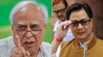कपिल सिब्बल ने कानून मंत्री पर कसा तंज
