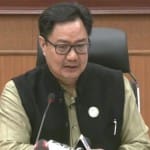 केंद्रीय कानून मंत्री किरेन रिजिजू