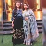 मां के  साथ अंकिता अग्रवाल