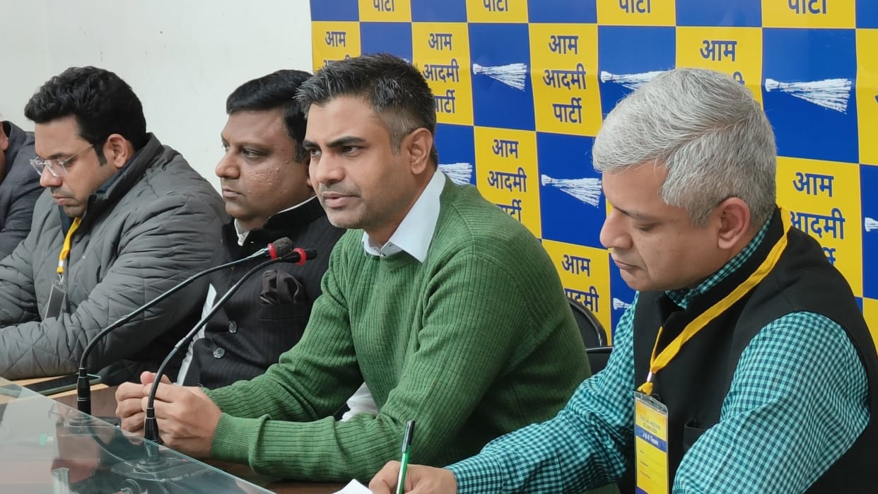 MP Sandeep Pathak said Jammu Kashmir Aam Aadmi Party to contest upcoming elections with full force