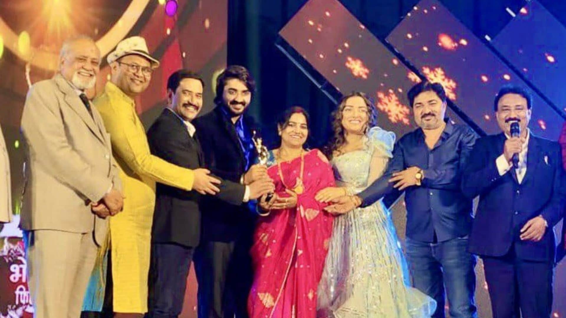 Bitiya Chhathi Maai Ke Dulhan Wahi Jo Piya Man Bhaye win best film awards in Bhojpuri film wards 2023