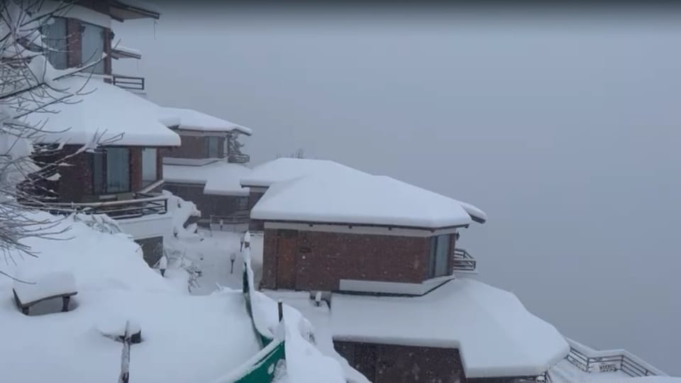 Joshimath Disaster Affected Auli Tourism Even Heavy Snowfall Tourist cancelled Booking