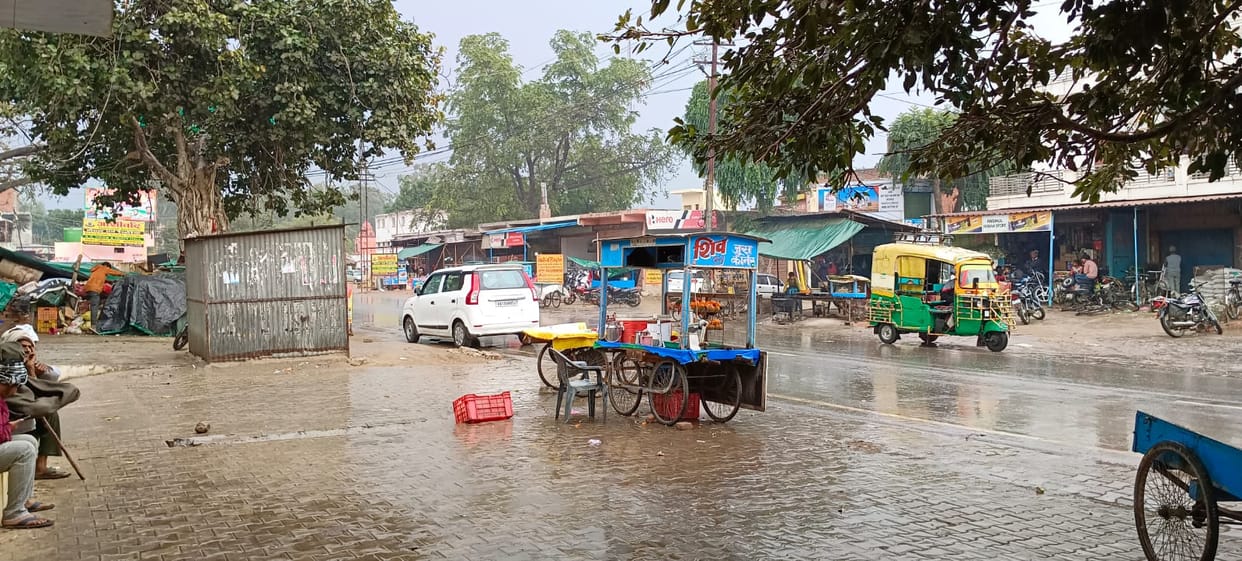 Weather changed due to drizzle, chances of rain and hail in next two days