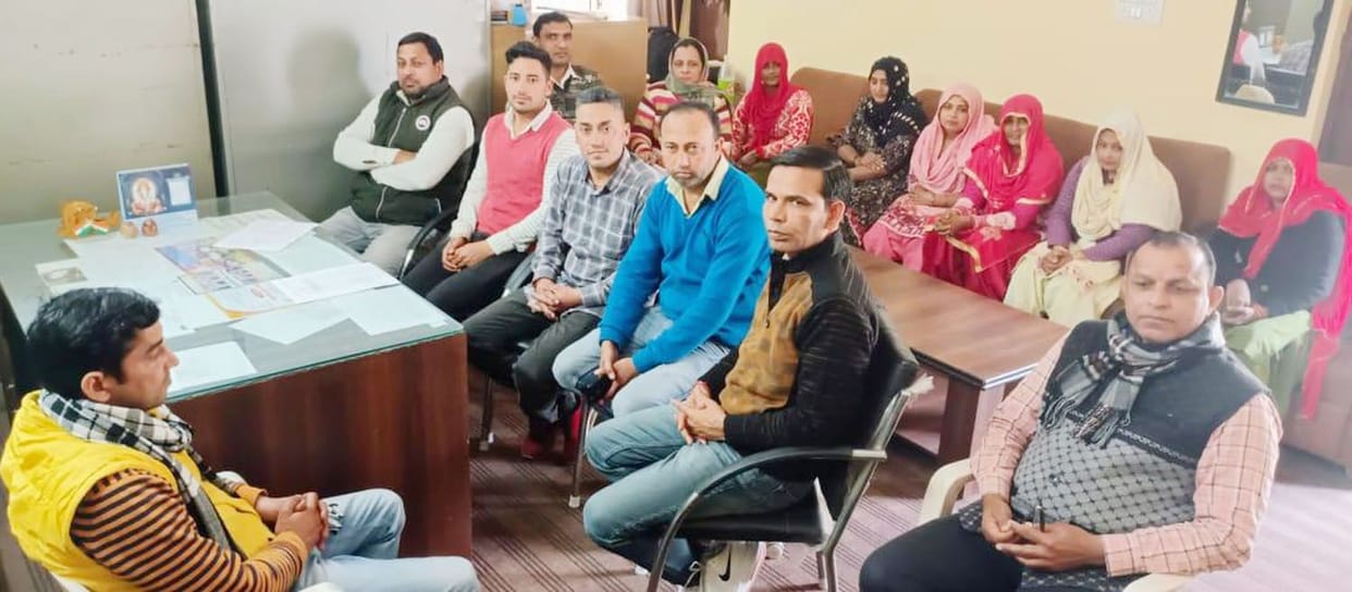 Trained the members of the school management committee, Kaithal