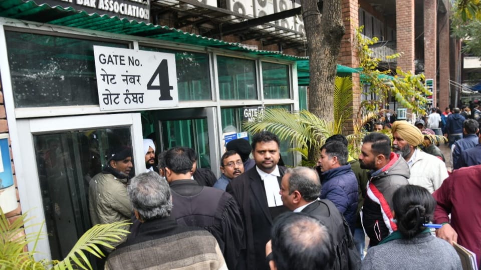 Mock Drill in Punjab and Haryana Highcourt in Chandigarh