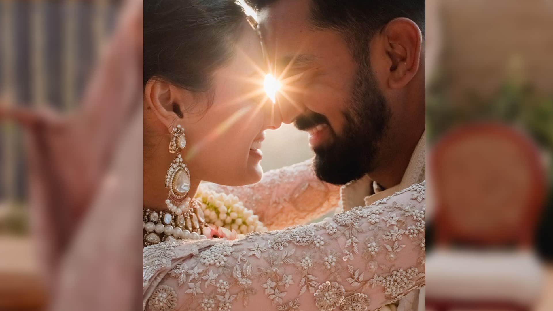 Rahul Athiya Wedding : lehnga is very special of Athiya Shetty in wedding with KL Rahul Photos see here