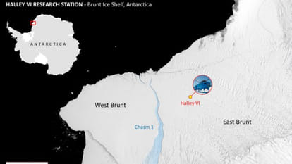 Giant Iceberg Almost The Size Of greater London  Breaks Off From Antarctic Ice Shelf