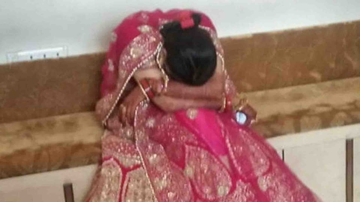 Young man absconded with father who agreed to marry after flirting