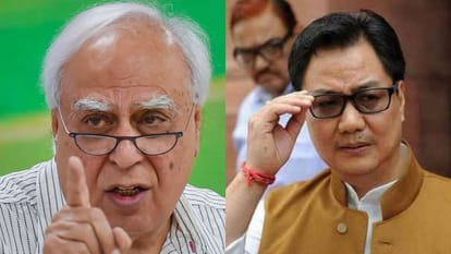 कपिल सिब्बल ने कानून मंत्री पर कसा तंज