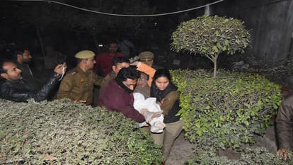 Lucknow Building Alaya Apartment accident Screams kept echoing from the debris Relatives kept crying outside