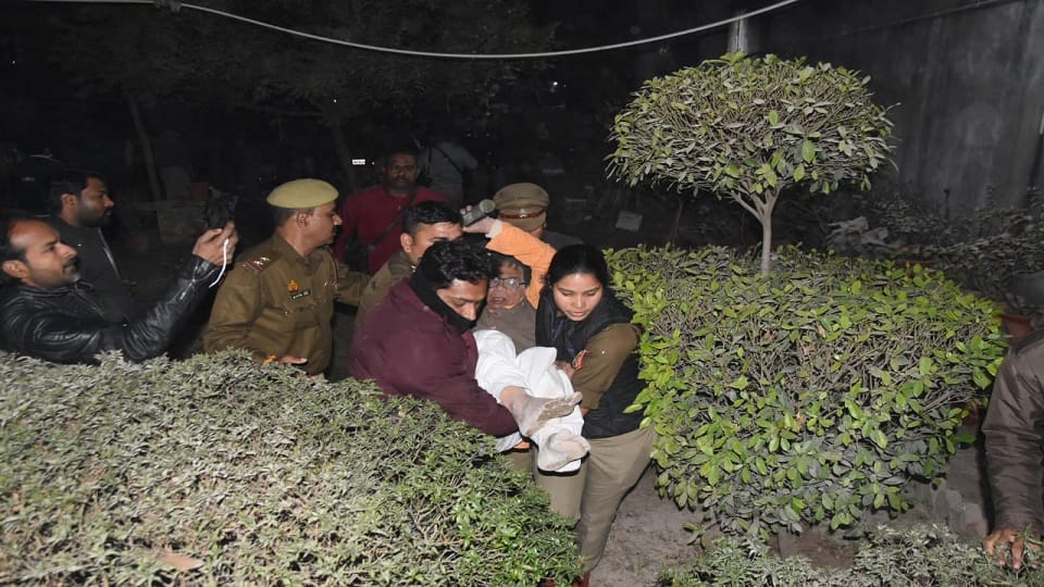 Lucknow building collapse injured told the incident I was making tea when I opened my eyes I was in the ambula