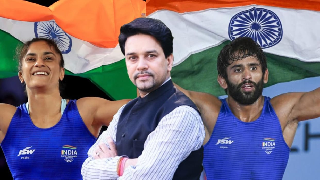 Wrestlers' protest against WFI: Wrestlers protested against formation of Oversight Committee
