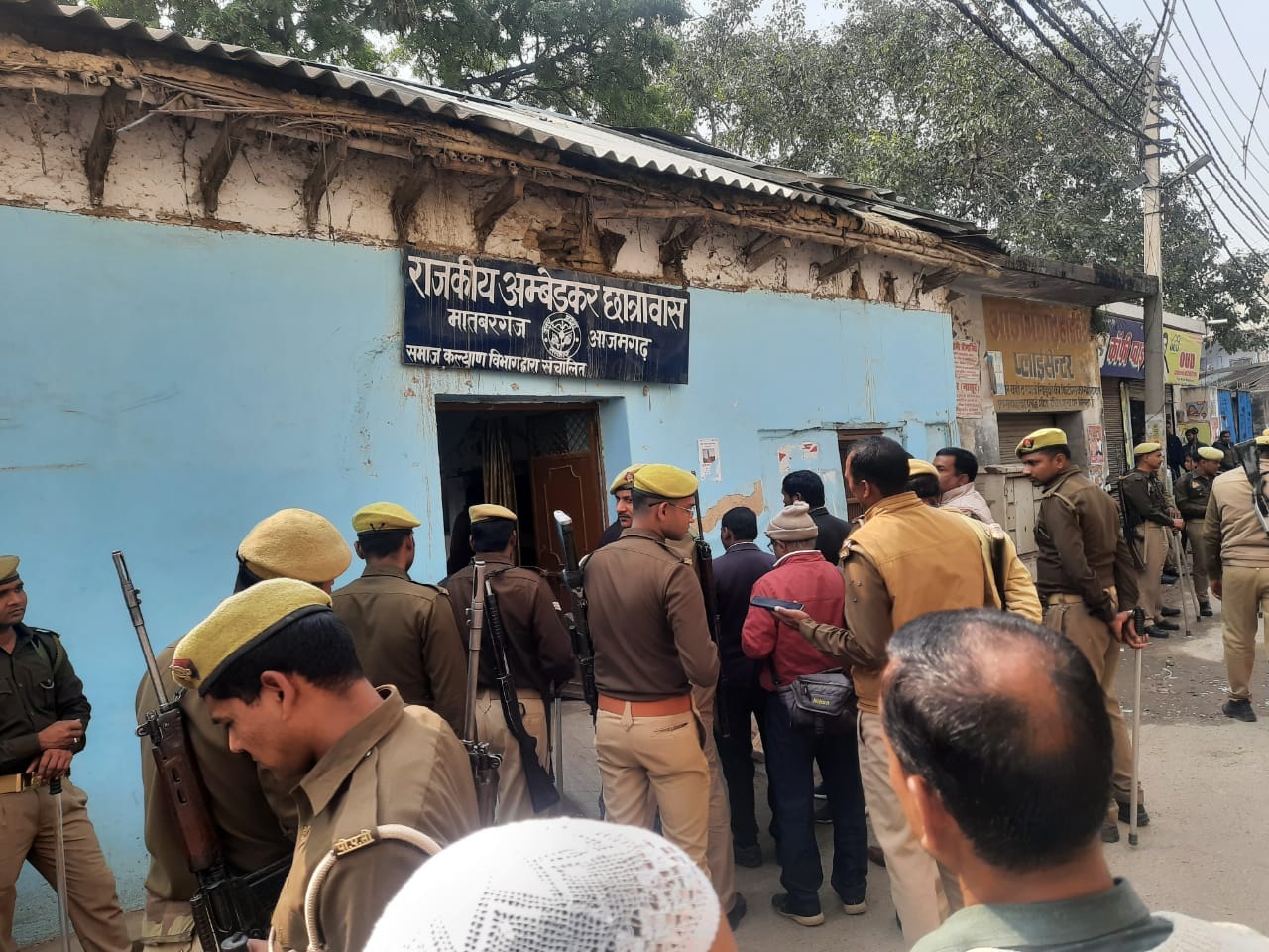 Harijan hostel vacated on the orders of the court, students' belongings taken out of the rooms