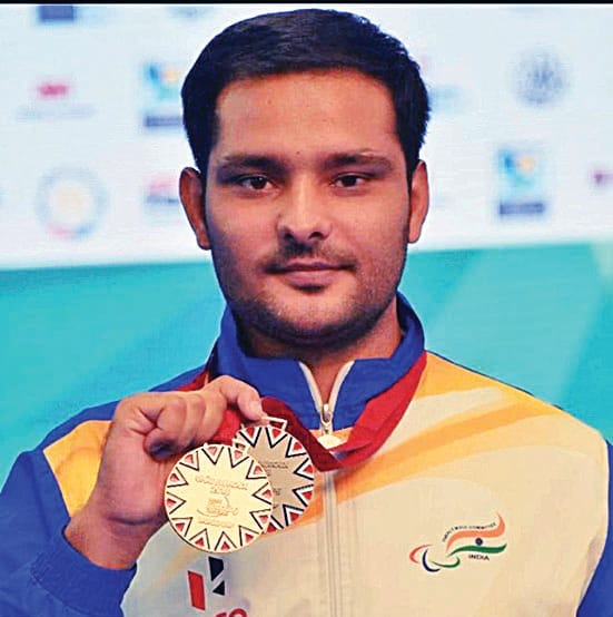 Dipendra reached Paralympics with a hired pistol