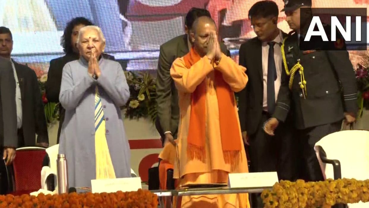 Uttar Pradesh Diwas celebration starts in Lucknow.
