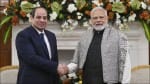 Egyptian President El-Sisi-PM Modi