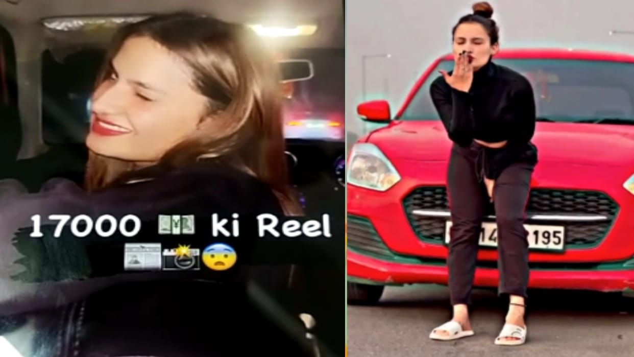 Ghaziabad lady whose 17000 challan cut on reel making make mockery of law see new reel