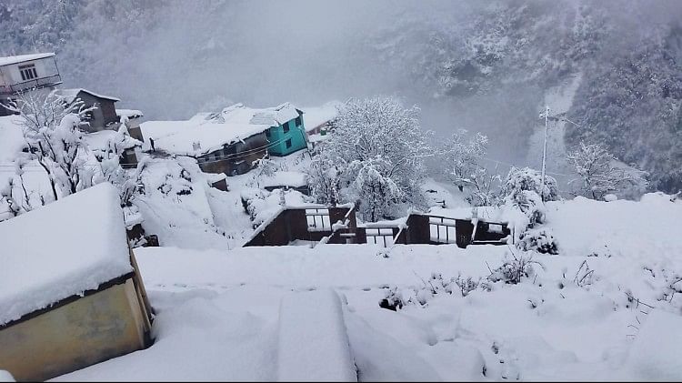 Snowfall In Himachal Prdaesh 262 Road Blocked 889 Power Transformer and 29 Water Supply Schemes Disrupted
