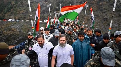 Bharat Jodo Yatra: Padayatra leaves from Ramban to Srinagar, has covered distance 90 km in Jammu Kashmir