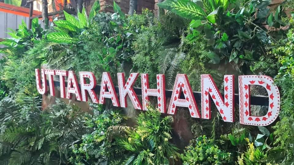 Uttarakhand tableau with AIPAN art Got First Prize in India first time on Republic Day 2023