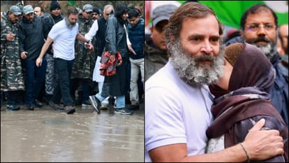 Bharat Jodo Yatra: Rahul in Jammu Kashmir Ramban district, padyatra started after heavy rains