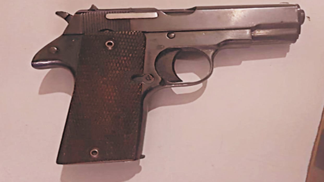 Saharanpur: A bullet was fired while cleaning pistol and sub inspector injured