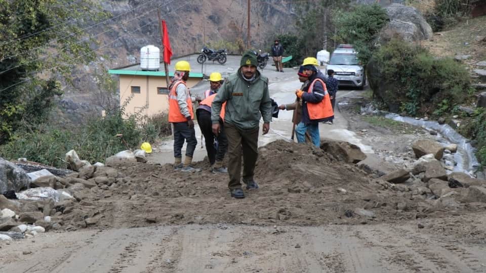 Joshimath Landslide changed map of Badrinath Highway road sinking every half kilometer