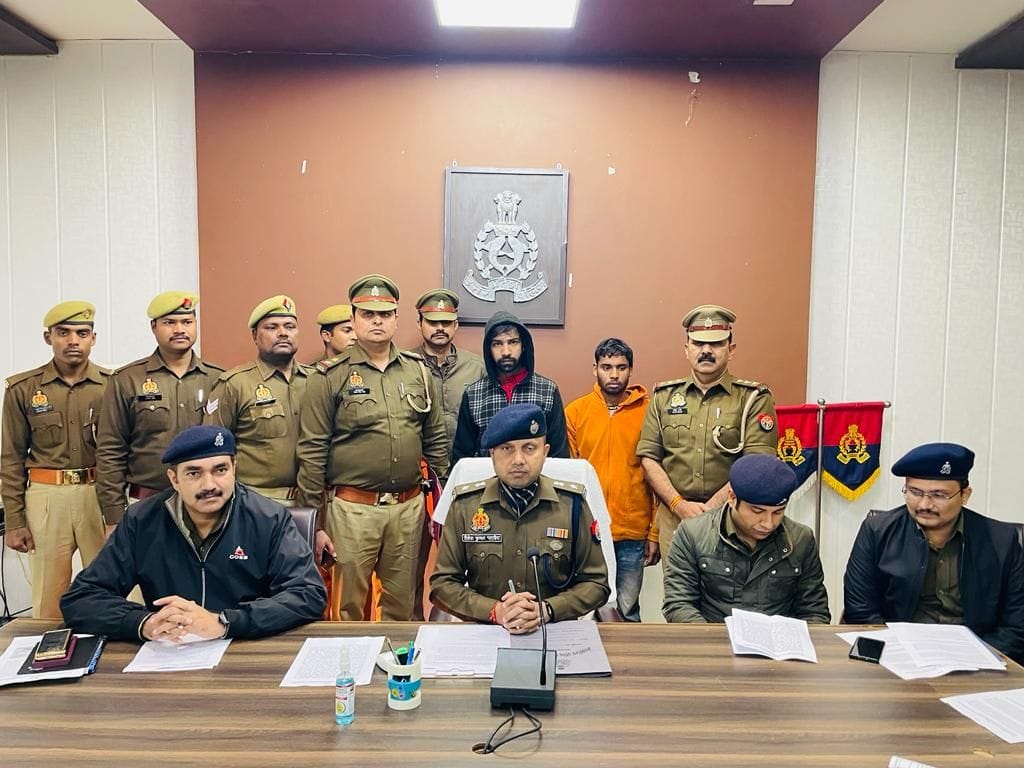 Mathura: Govindnagar police nabbed two vicious bike thieves, recovered 10 bikes