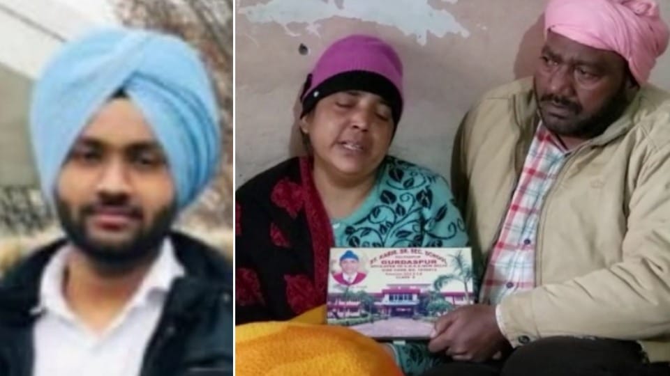 A youth of Gurdaspur died in Canada