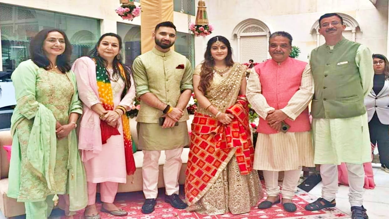 JP Nadda's son Harish's wedding in Jaipur today