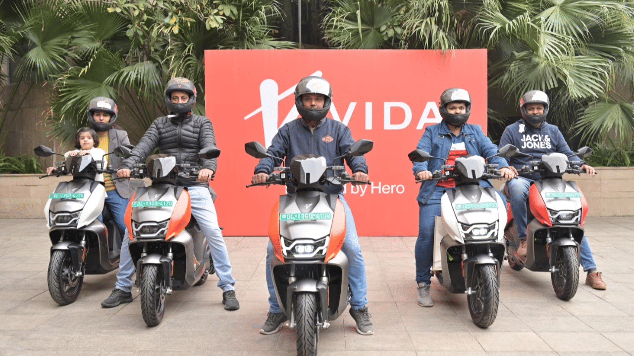 Hero MotoCorp introduces Vida V1 Electric Scooter in two new colour schemes Know Price Range Features Specs