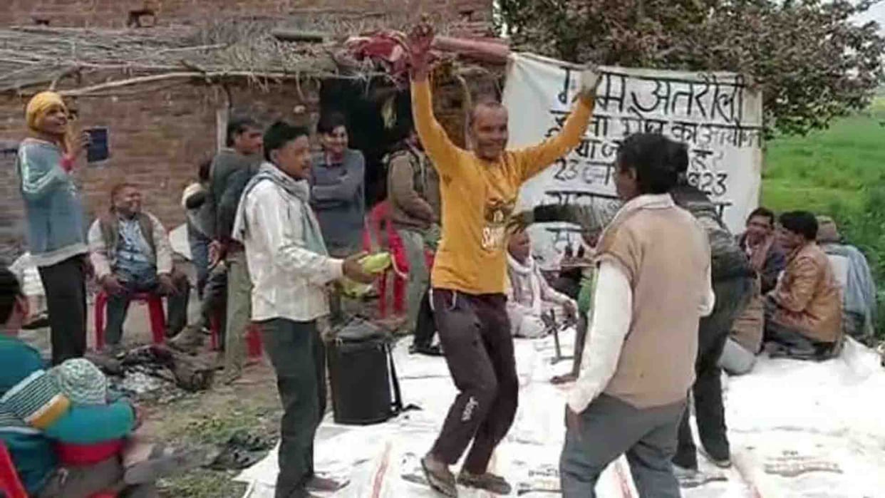 Hamirpur: Gathering of bachelor, video going viral on social media