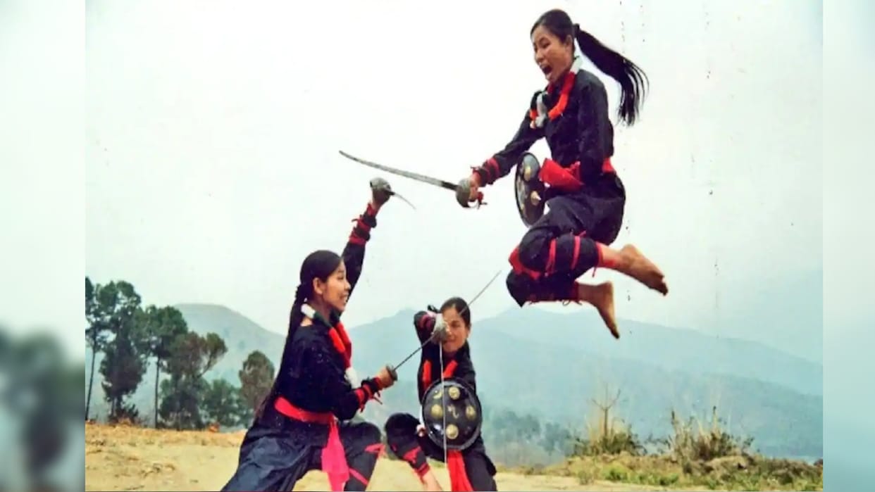 Story of Thang ta Art britishers banned this sports due to fear of mutiny