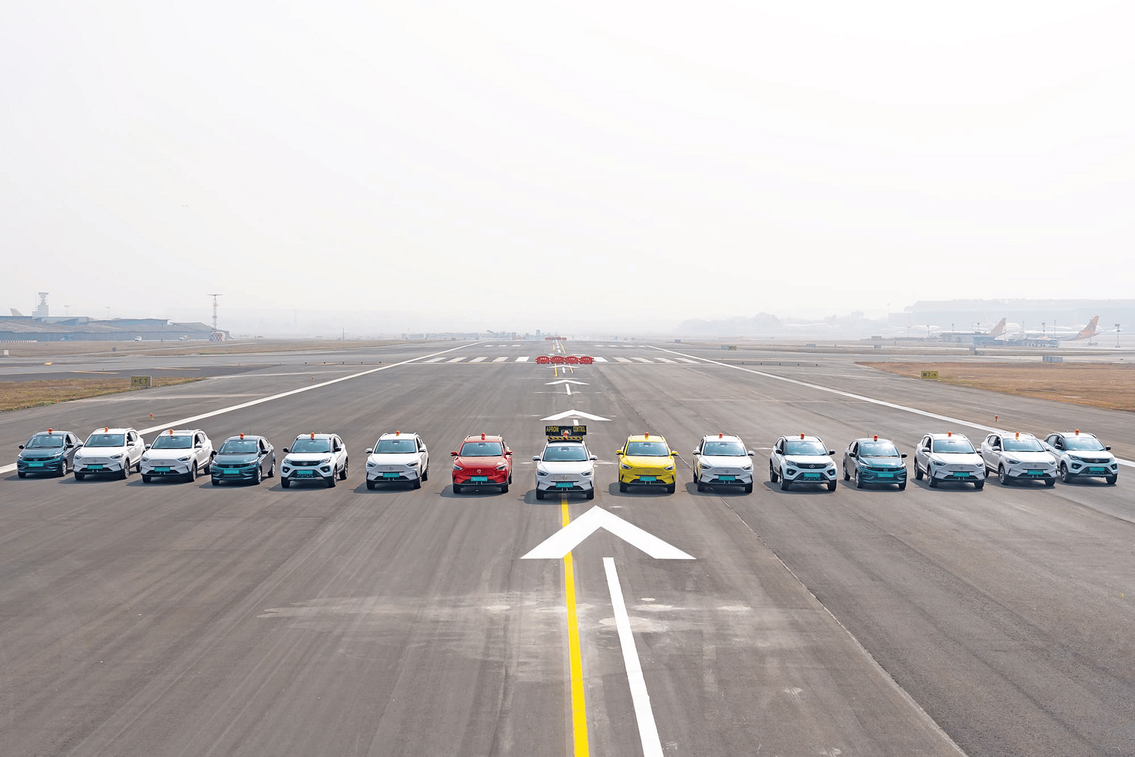 Chhatrapati Shivaji Maharaj International Airport inducts 45 MG ZS EV in its fleet