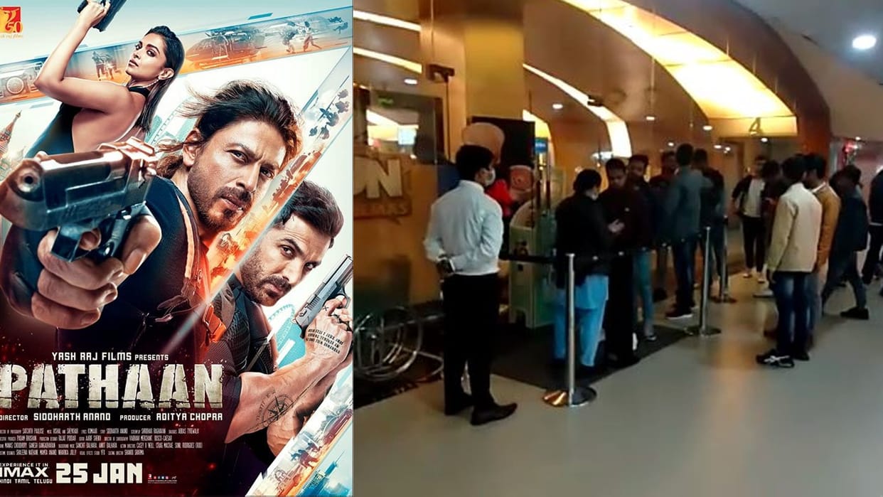 audience expressed their opinion amid protest against Pathaan film in Gwalior Madhya Pradesh
