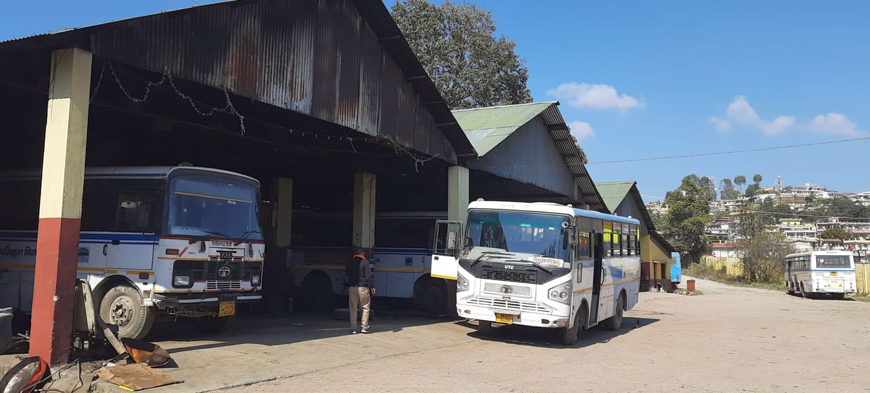 10 buses of Pithoragarh depot are not suitable for running on the mountain