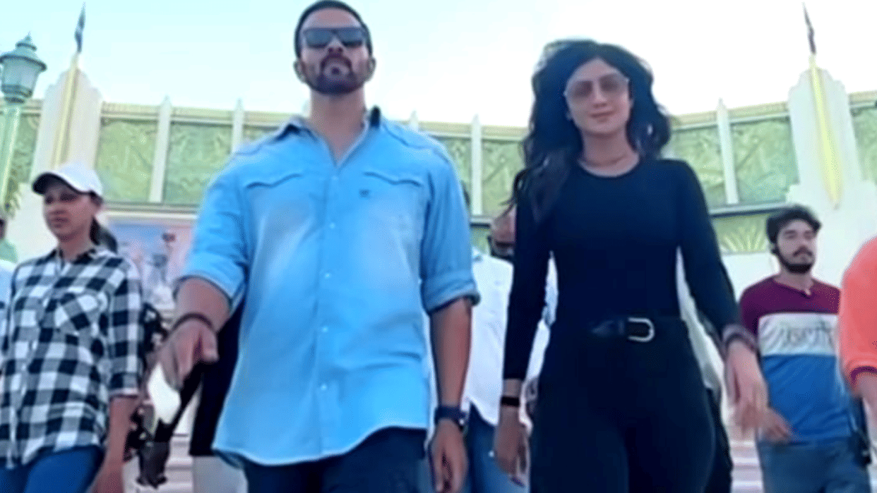 Indian Police Force web series shooting complete shilpa shetty shares video with rohit shetty goes viral