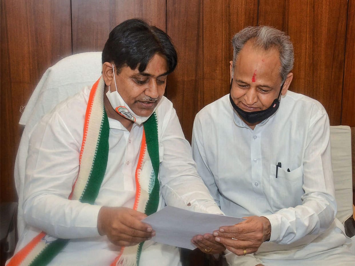 Rajasthan: in election year intead of new team, old team will handle rahul gandhi hath se hath jodo campaign