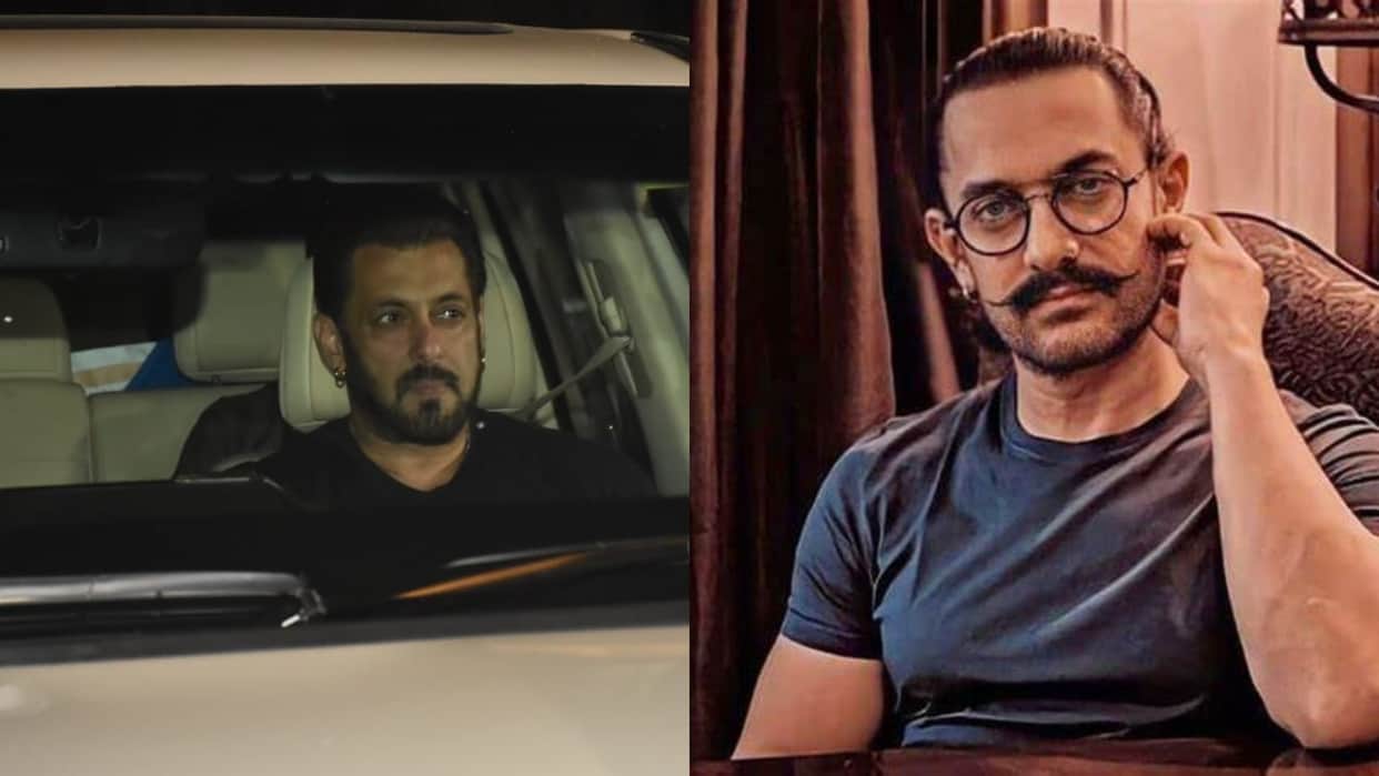 Salman Khan visited at Aamir Khan House with Mukesh Bhatt after 7 year release of dangal and sultan