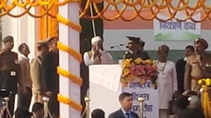 राज्यपाल ने फहराया तिरंगा, बिहारवासियों को दी गणतंत्र दिवस की शुभकामनाएं