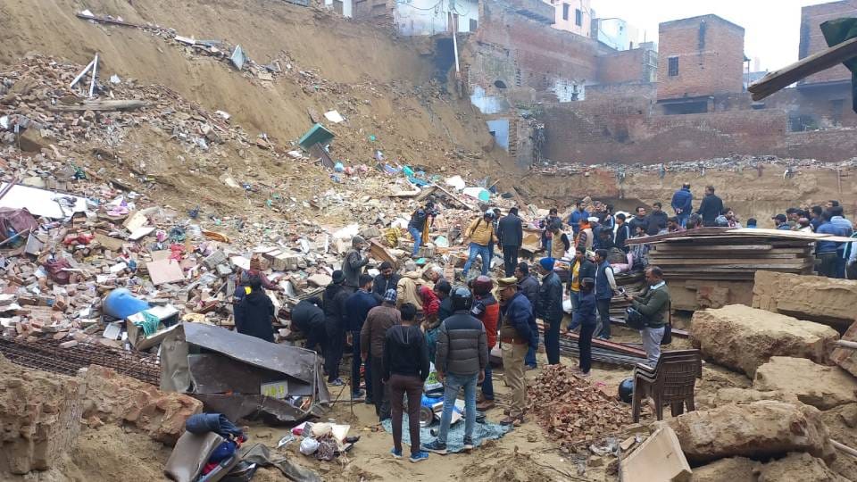 digging in basement of Dharamshala was done ignoring safety standards In Agra