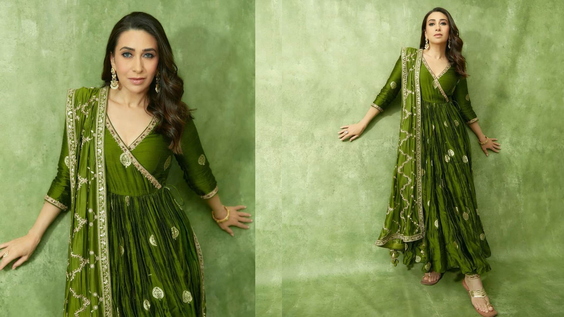 Fashion Tips To Carry Angrakha Style Suit From These Actresses Traditional Look Pics