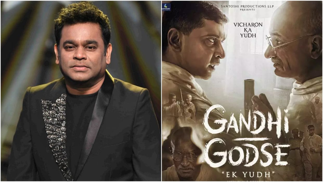 A R Rahman talks about Tanisha Santoshi rajkumar Santoshi gandhi godse ek yudh controversy